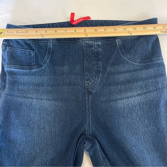 SPANX Jean-ish Ankle Leggings Size XL Dark Wash - Picture 8 of 11